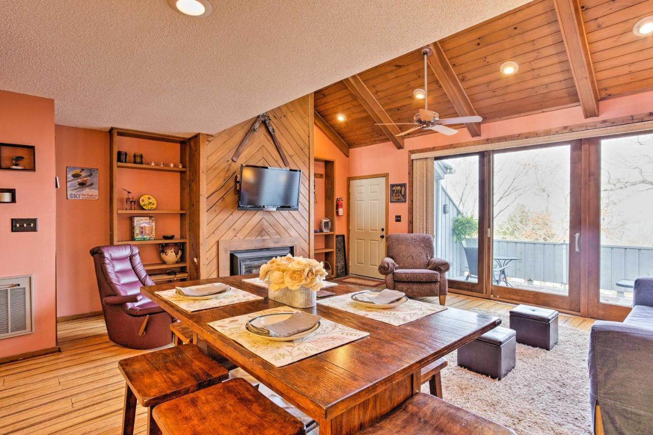 Pet-Friendly Beech Mountain Condo Steps To Slopes Luaran gambar